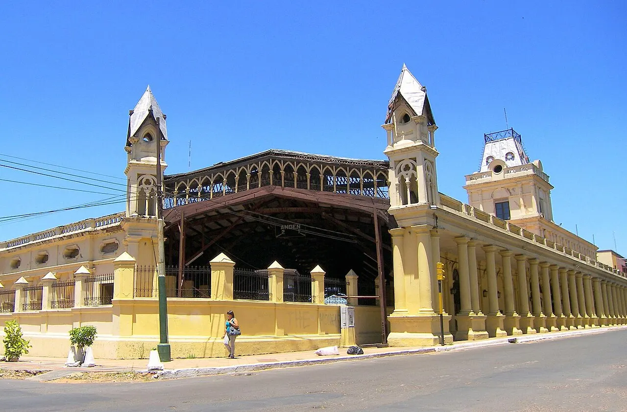 Estación Central del Ferrocarril de Asunción, Asunción, Asuncion, Paraguay