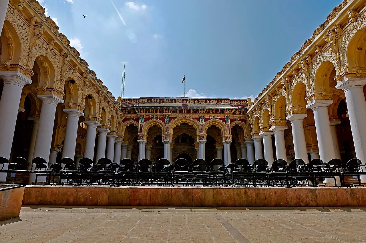 Thirumalai Nayakkar Mahal, Madurai, Tamil Nadu, India