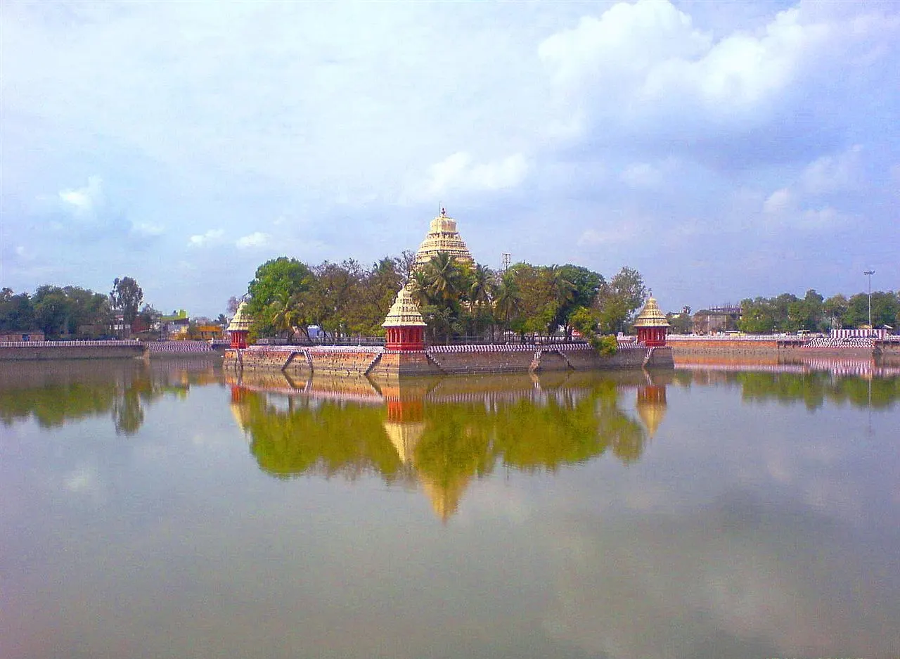 Vandiyur Mariamman Teppakulam, Madurai, Tamil Nadu, India
