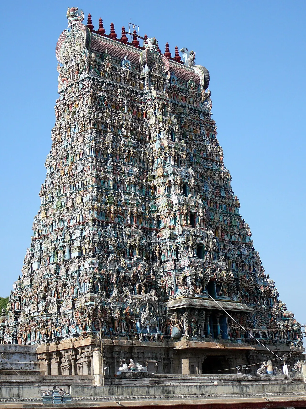 Meenakshi Amman Temple, Madurai, Tamil Nadu, India