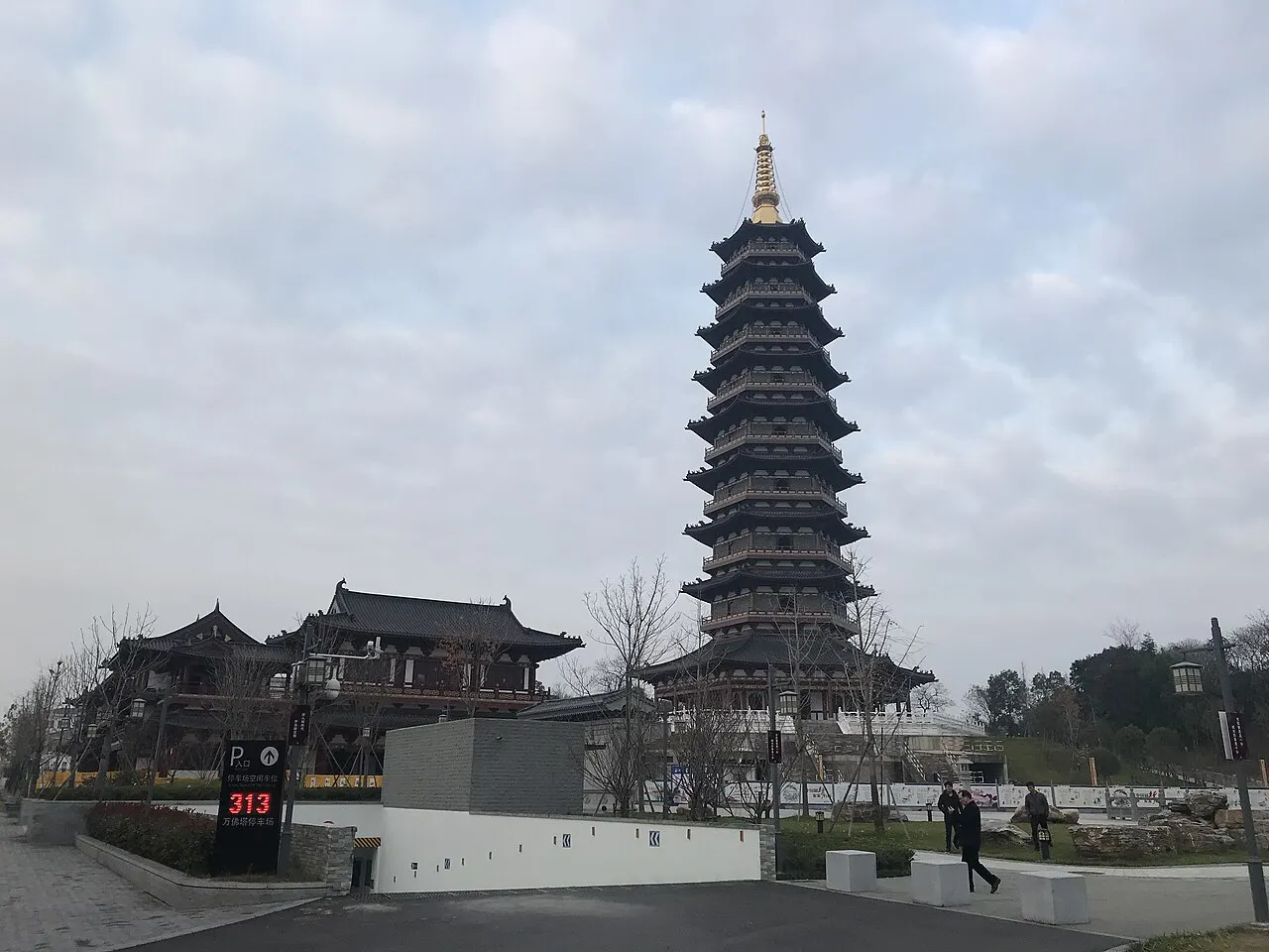 Jinhua Wanfo Pagoda, Jinhua, Zhejiang, China