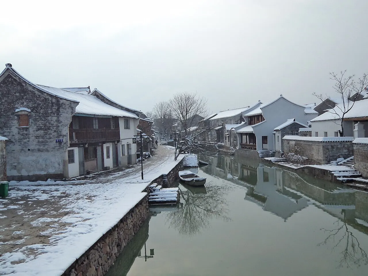 Minghe Ancient Town, Cixi, Zhejiang, China