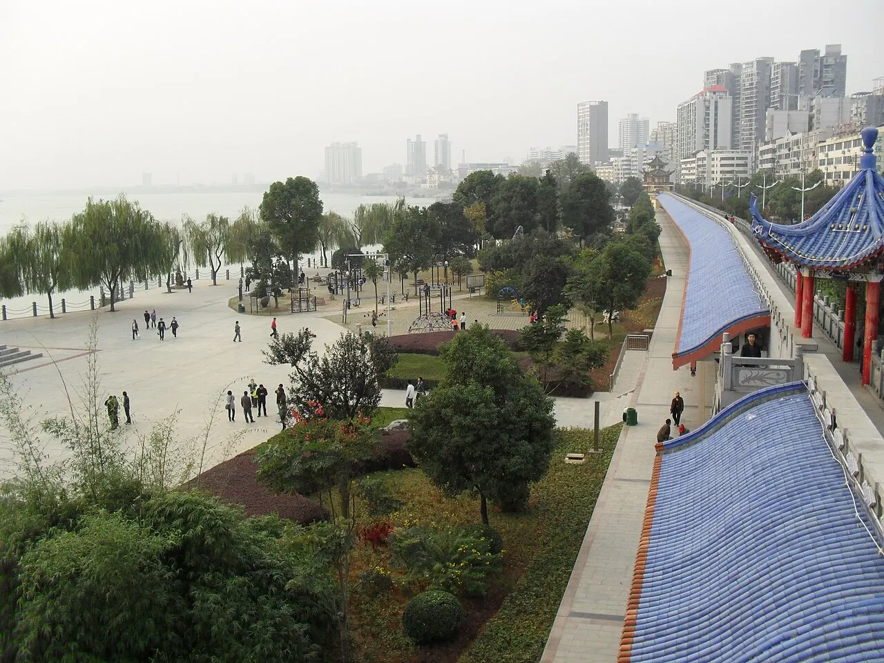 Changde Poetry Wall, Changde, Hunan, China