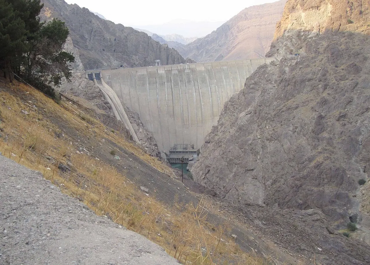 Amir Kabir Dam, Karaj, Alborz Province, Iran
