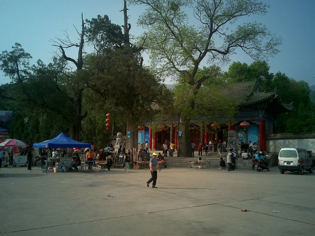 Zhougong Temple, Baoji, Shaanxi, China
