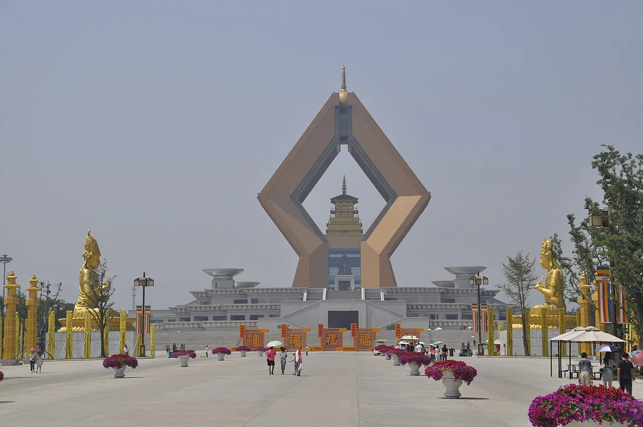 Namaste Pagoda, Baoji, Shaanxi, China