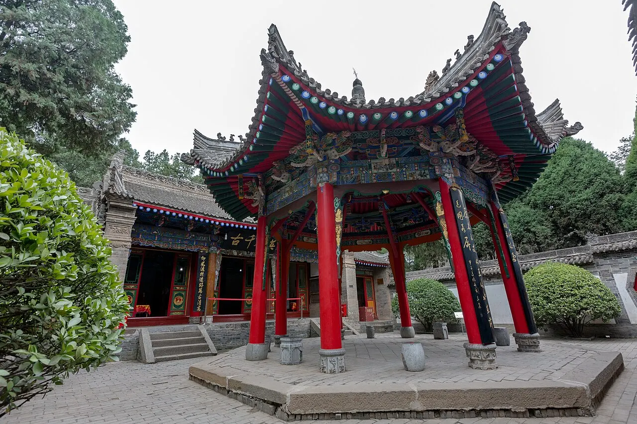Temple of Marquis Wu at Wuzhangyuan, Baoji, Shaanxi, China
