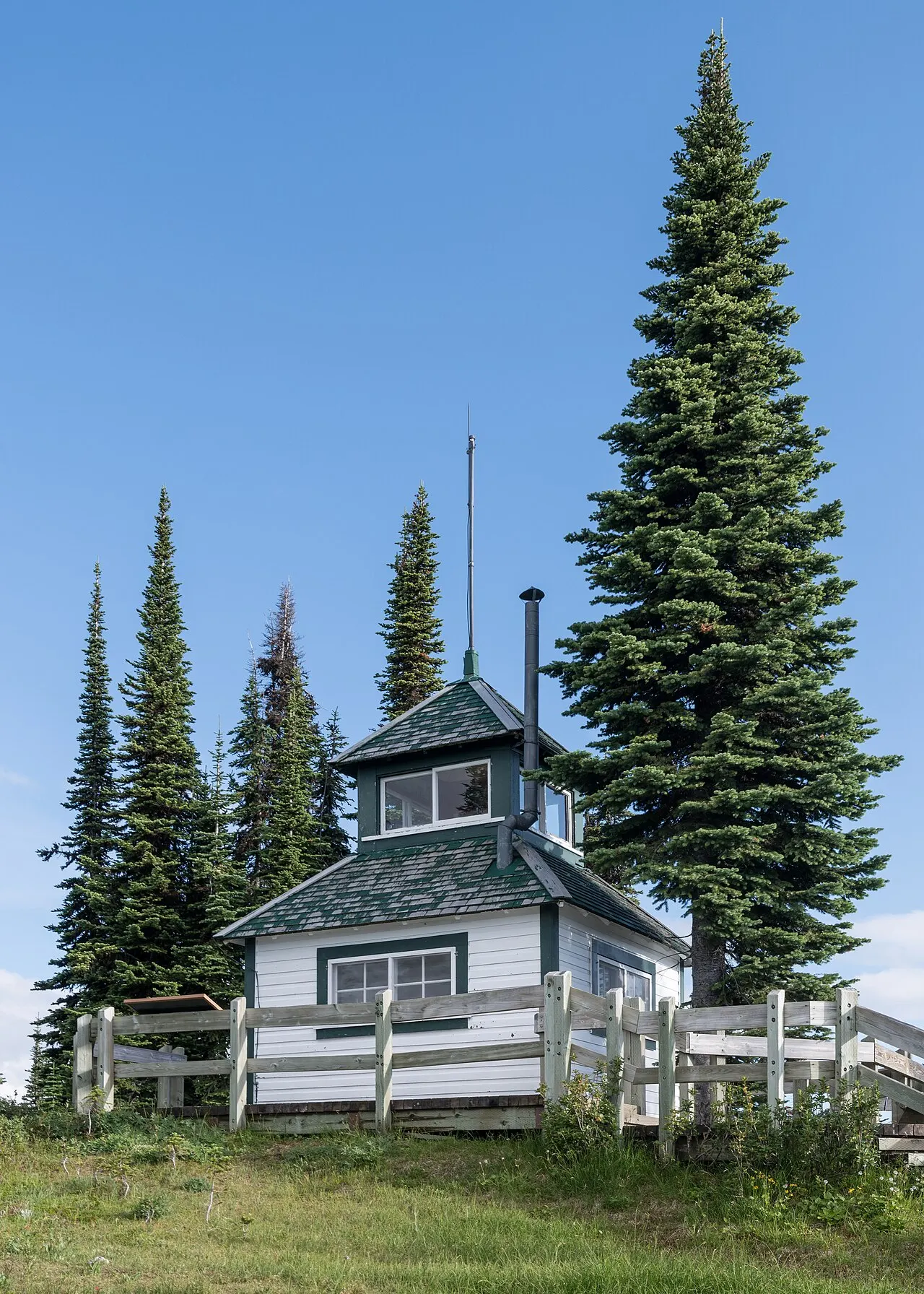 Mount Revelstoke Fire Lookout, Mount Revelstoke National Park, British Columbia, Canada