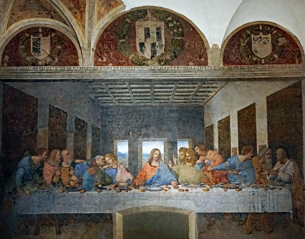 Leonardo's Last Supper, Milan, Lombardy, Italy