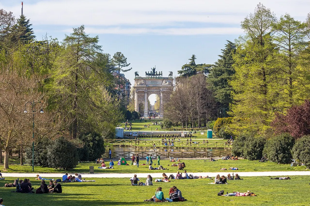 Parco Sempione, Milan, Lombardy, Italy