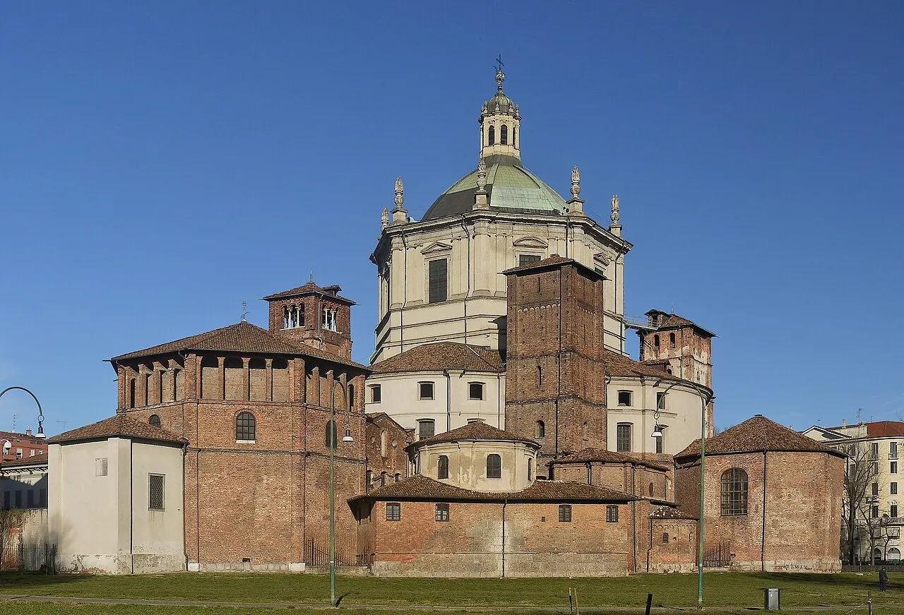 Basilica of San Lorenzo Maggiore, Milan, Lombardy, Italy