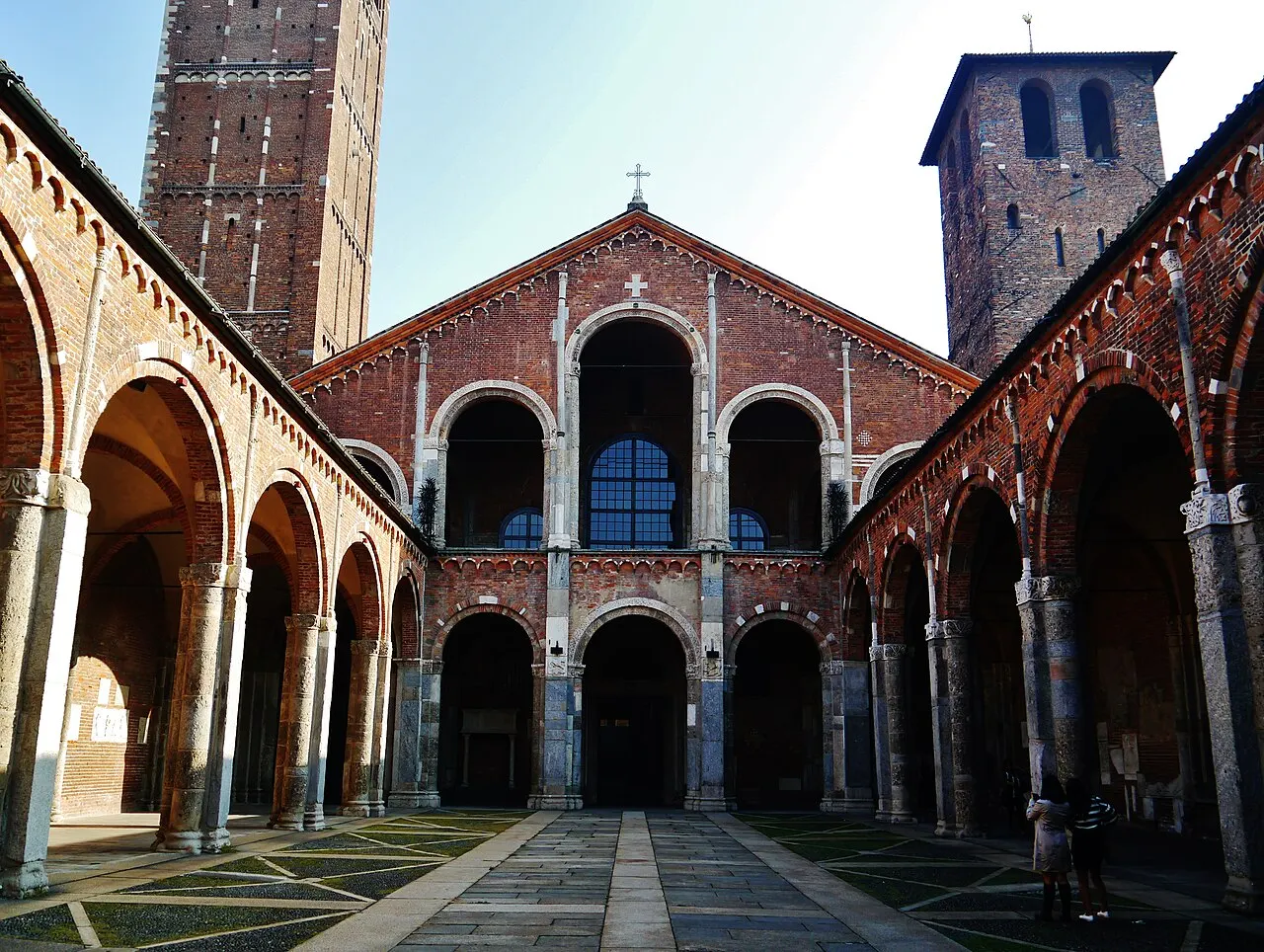 Basilica of Sant'Ambrogio, Milan, Lombardy, Italy