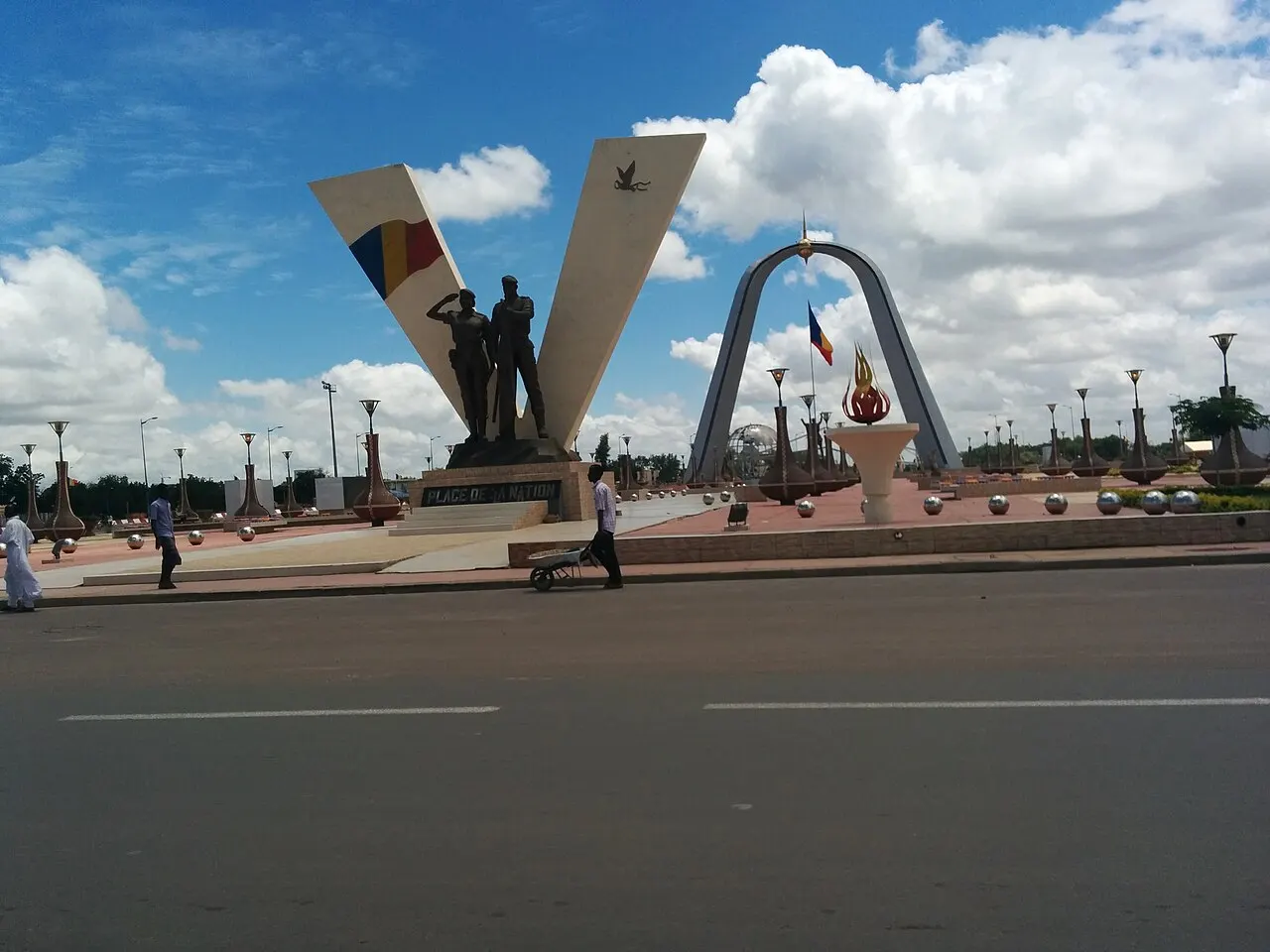 Place de la Nation, N'Djamena, N’Djaména, Chad