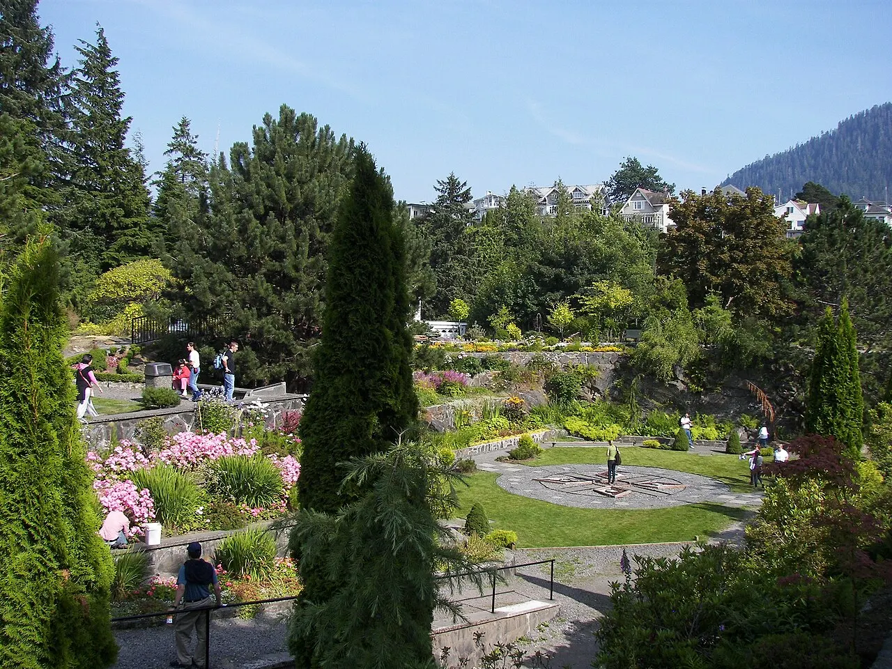 Prince Rupert Sunken Gardens, Prince Rupert, British Columbia, Canada