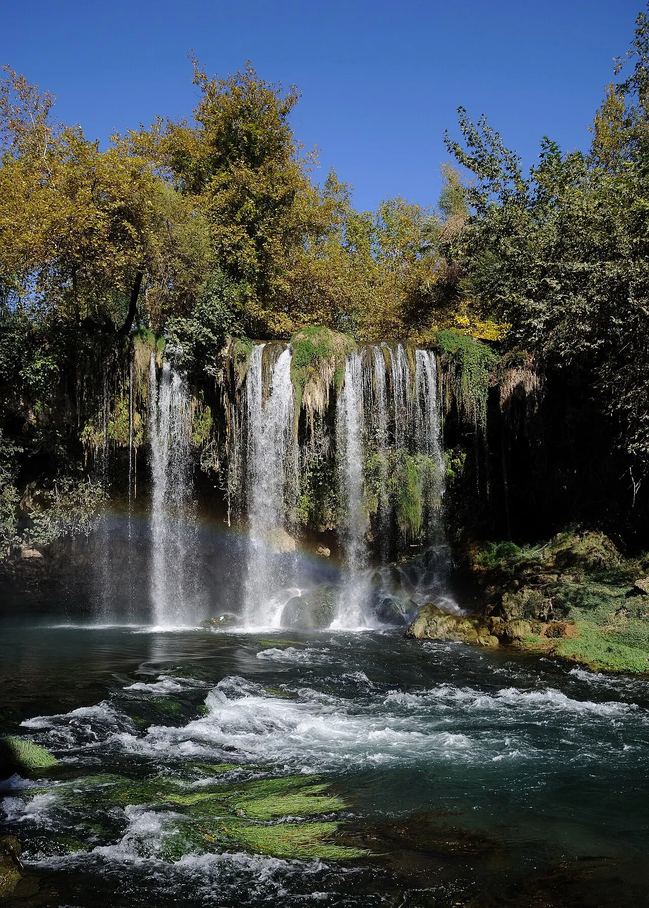 Upper Düden Waterfall, Antalya, Antalya, Turkey