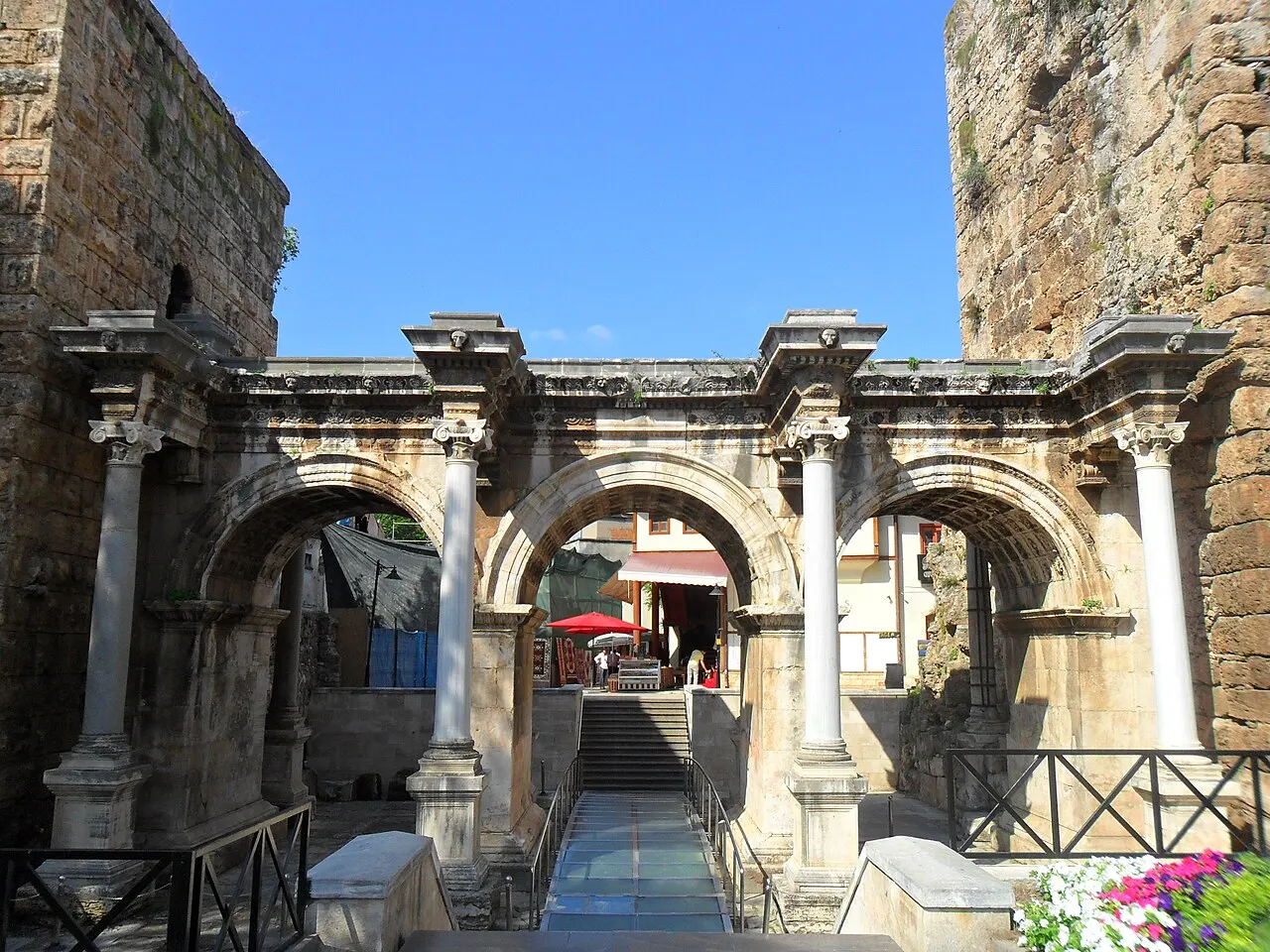 Hadrian's Gate, Antalya, Antalya, Turkey