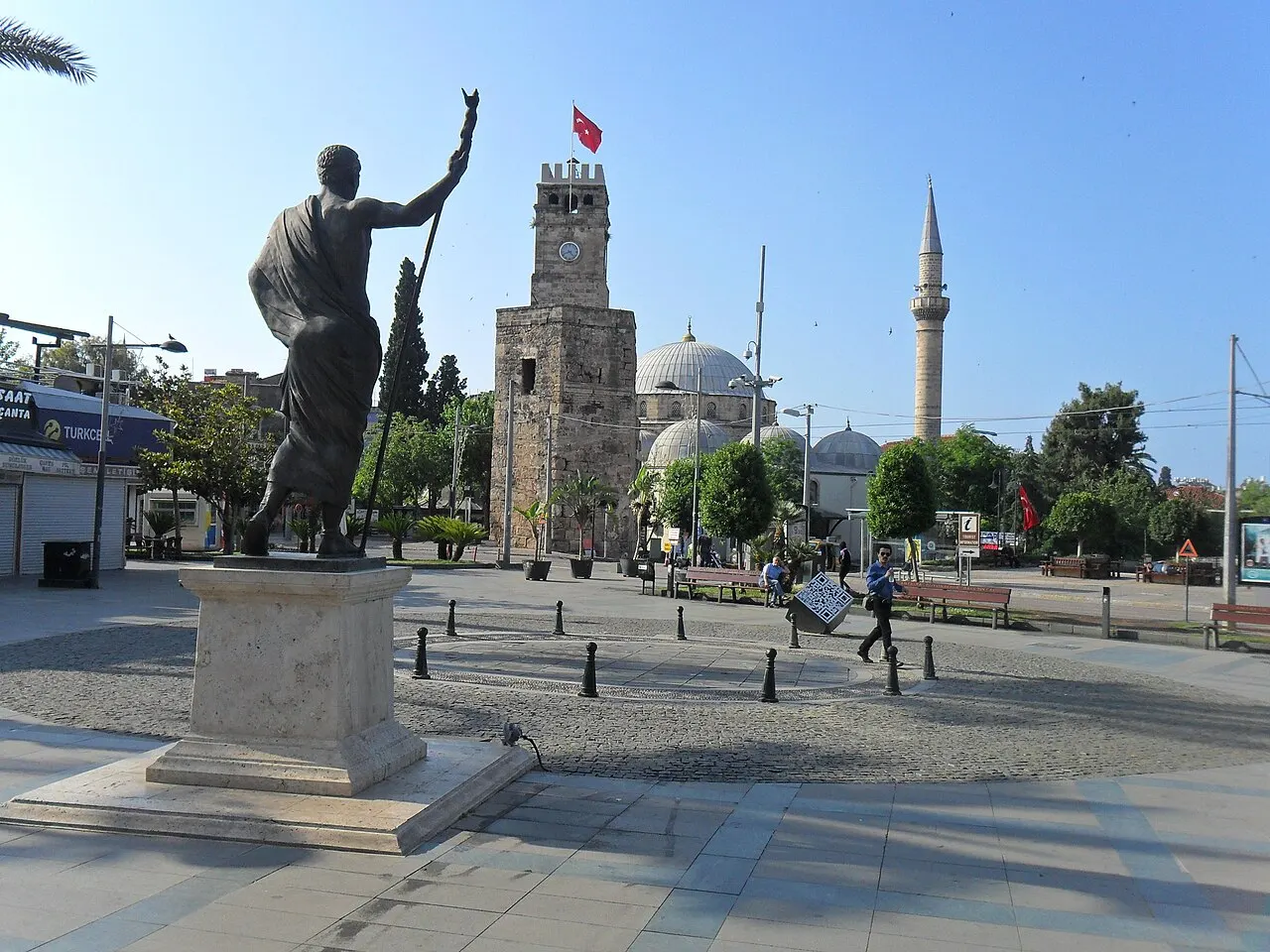 Antalya Clock Tower, Antalya, Antalya, Turkey