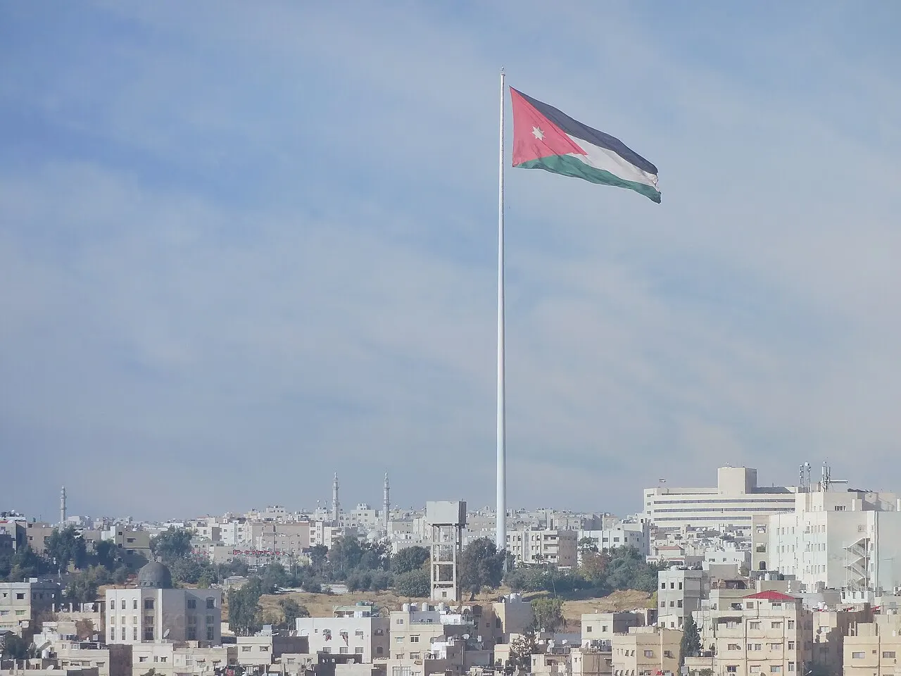 Raghadan Flagpole, Amman, Amman, Jordan