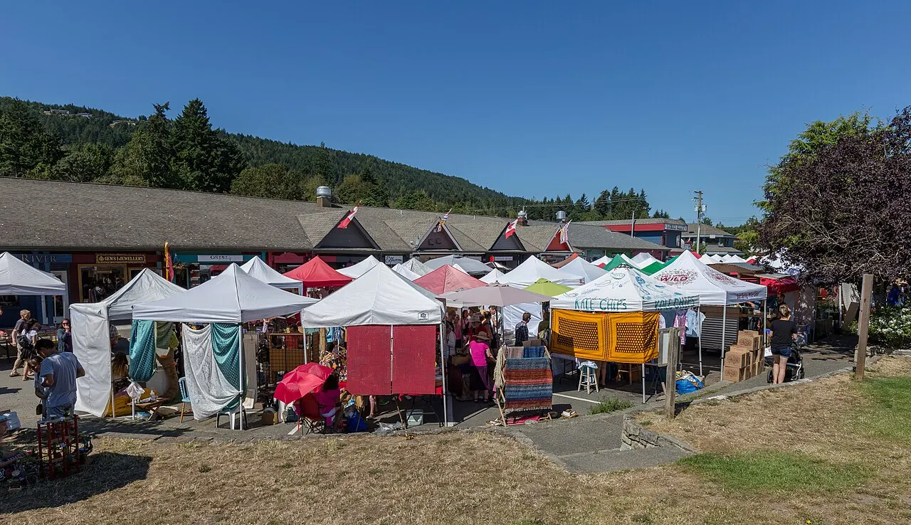 Salt Spring Saturday Market, Salt Spring Island, British Columbia, Canada