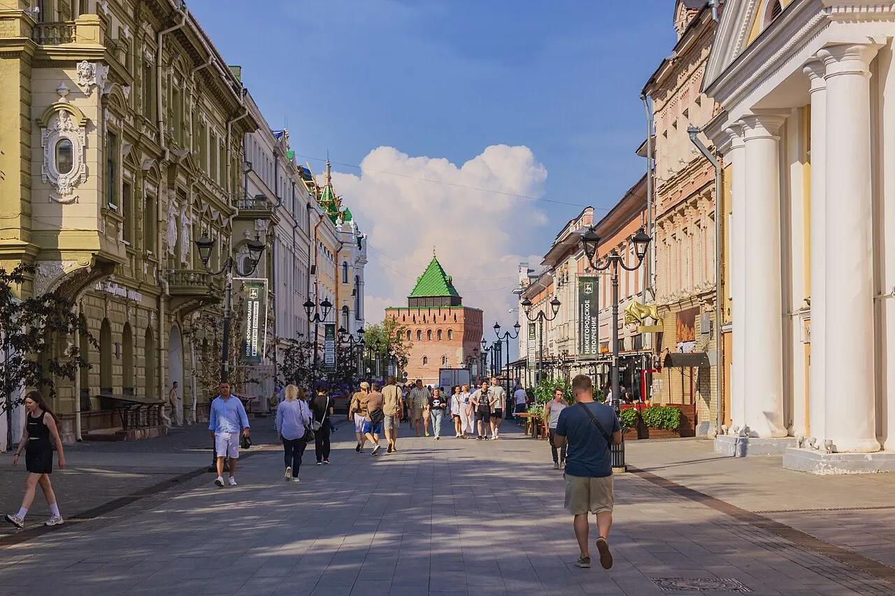 Bolshaya Pokrovskaya Street, Nizhniy Novgorod, Nizhny Novgorod Oblast, Russia