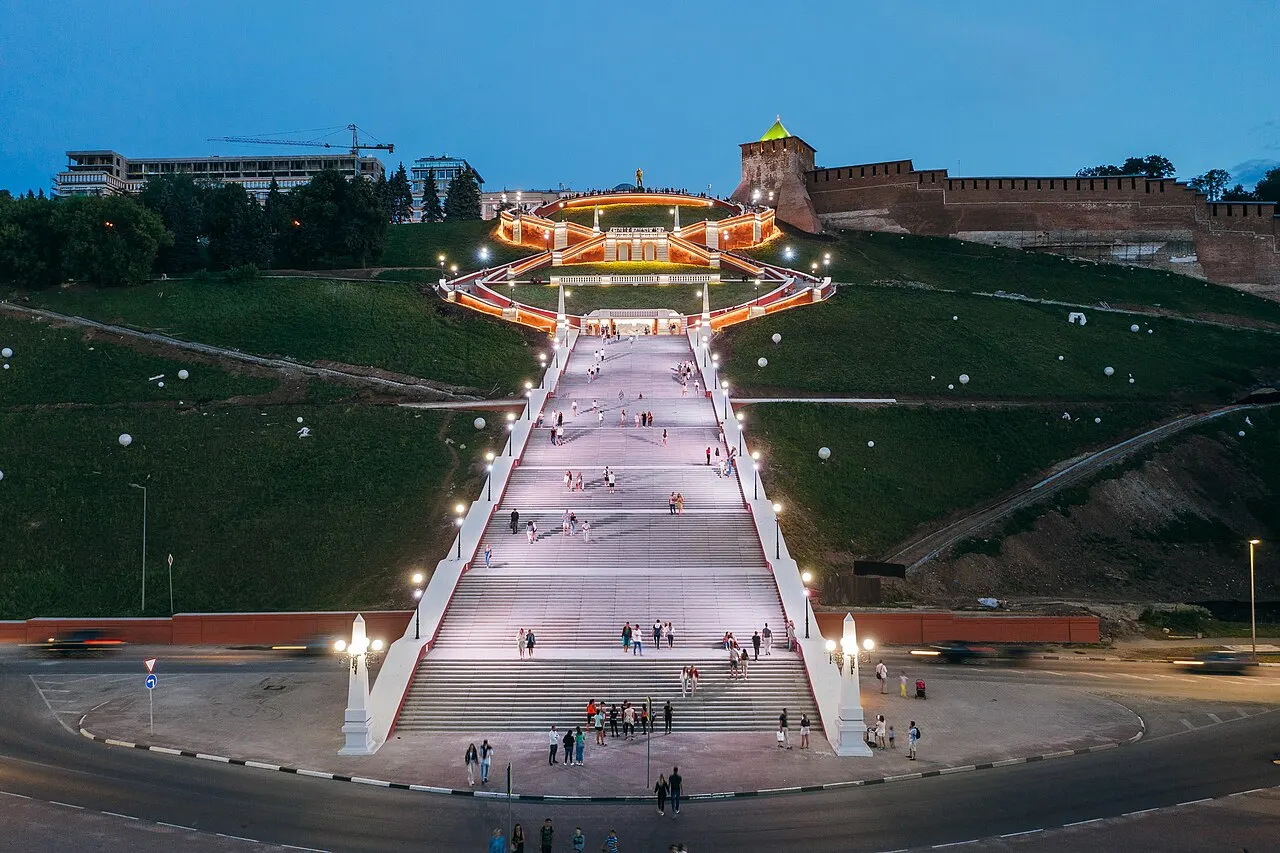 Chkalov Staircase, Nizhniy Novgorod, Nizhny Novgorod Oblast, Russia