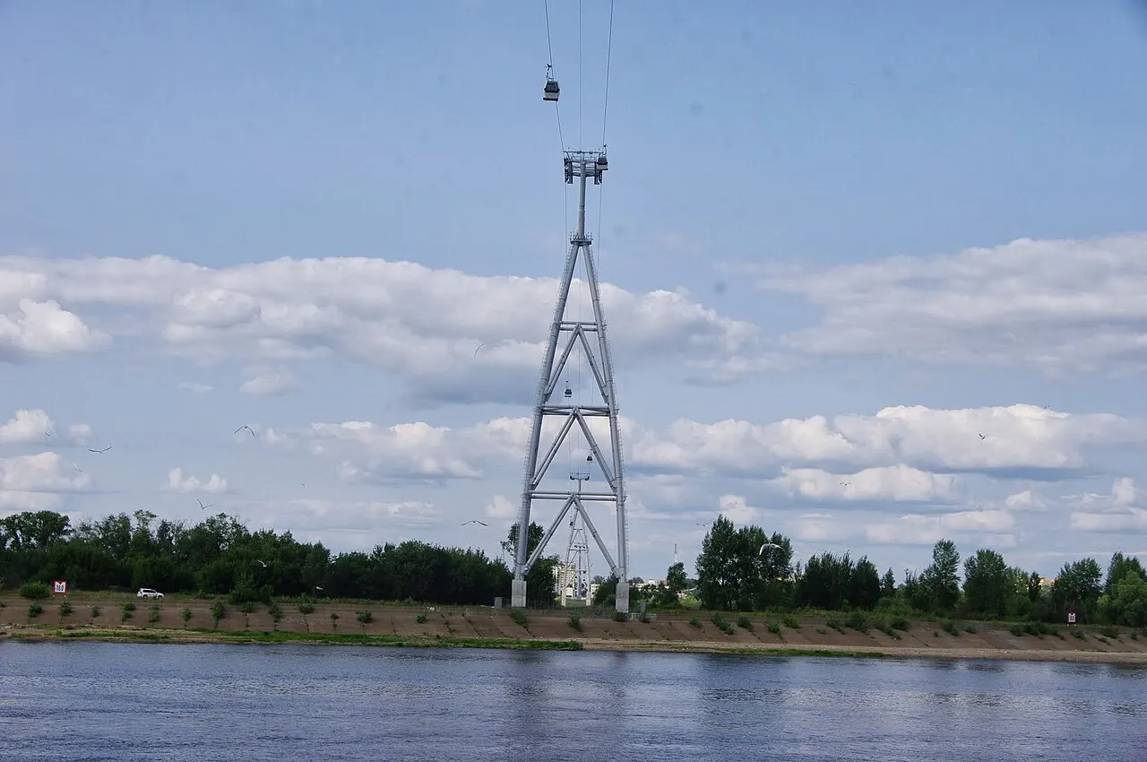 Nizhny Novgorod Cable Car, Nizhniy Novgorod, Nizhny Novgorod Oblast, Russia