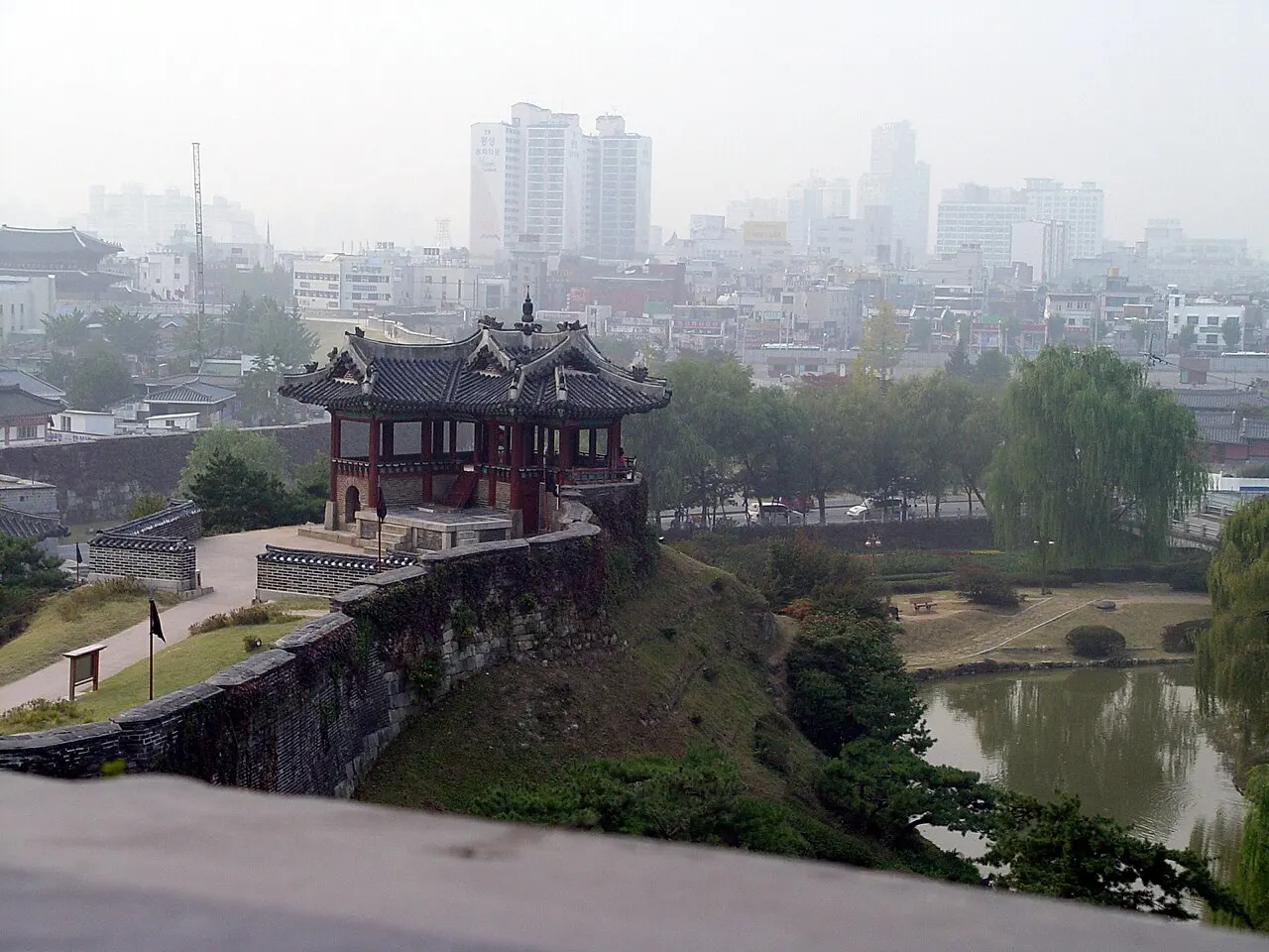 Banghwasuryujeong Pavilion, Suwon, Gyeonggi-do, South Korea