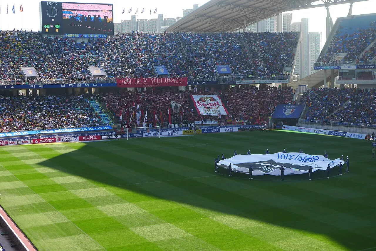 Suwon World Cup Stadium, Suwon, Gyeonggi-do, South Korea