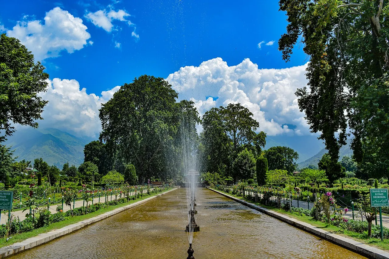 Shalimar Bagh, Srinagar, Jammu and Kashmir, India