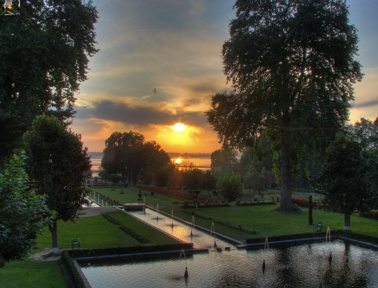 Nishat Bagh, Srinagar, Jammu and Kashmir, India