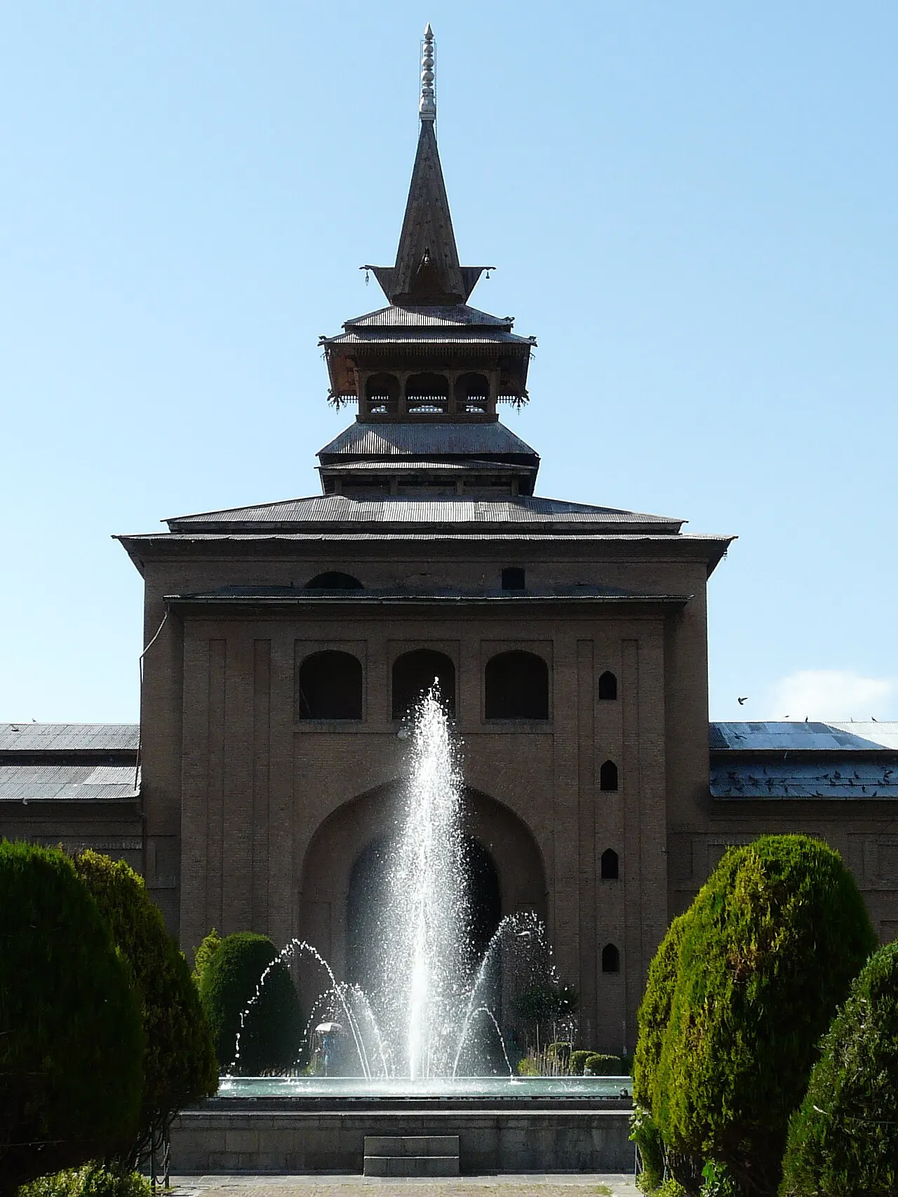 Jamia Masjid Srinagar, Srinagar, Jammu and Kashmir, India