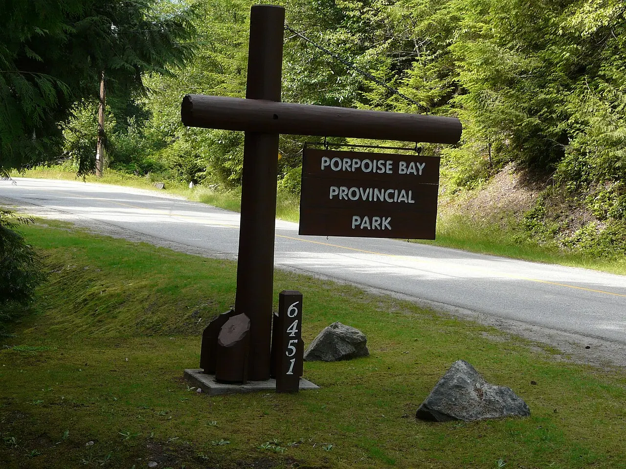 Porpoise Bay Provincial Park, Sunshine Coast, British Columbia, Canada