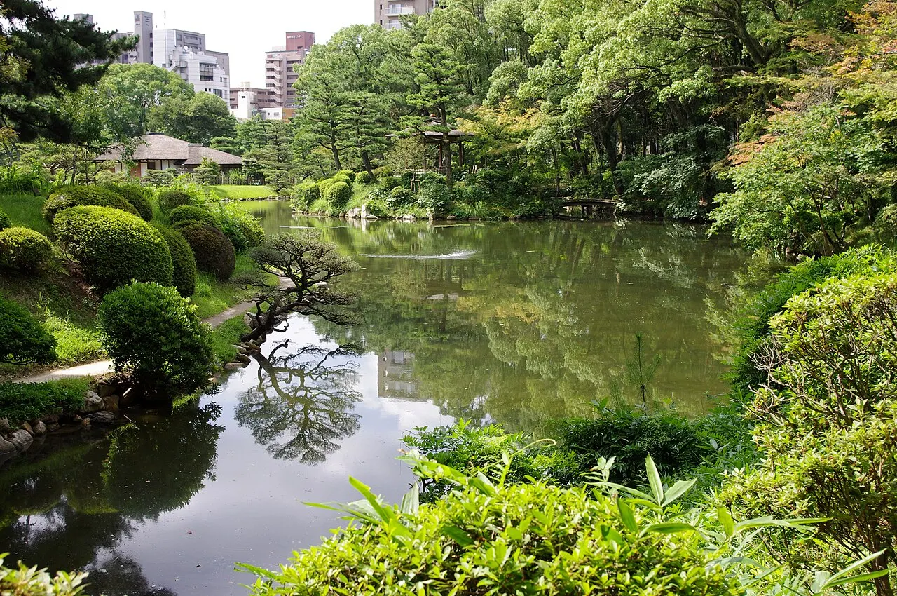 Shukkeien Garden, Hiroshima, Hiroshima, Japan