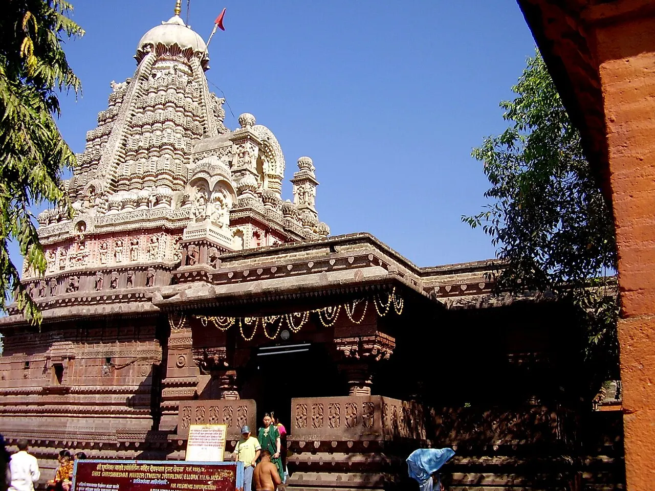Grishneshwar Temple, Aurangabad, Maharashtra, India