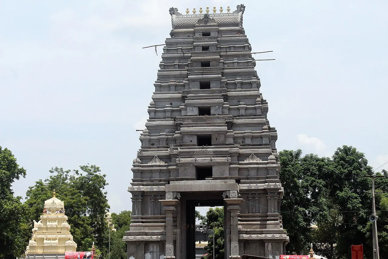 Amararama Temple, Vijayawada, Andhra Pradesh, India