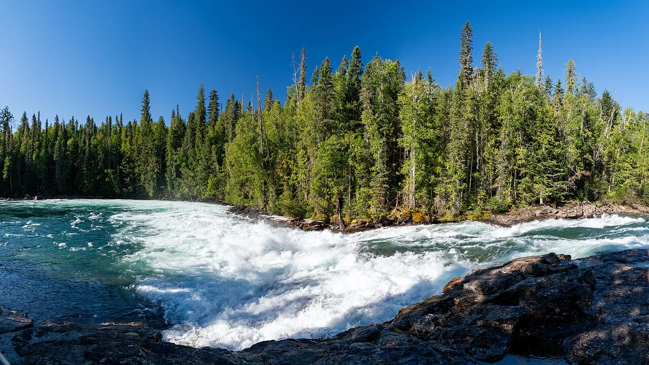 Bailey's Chute, Wells Gray Provincial Park, British Columbia, Canada