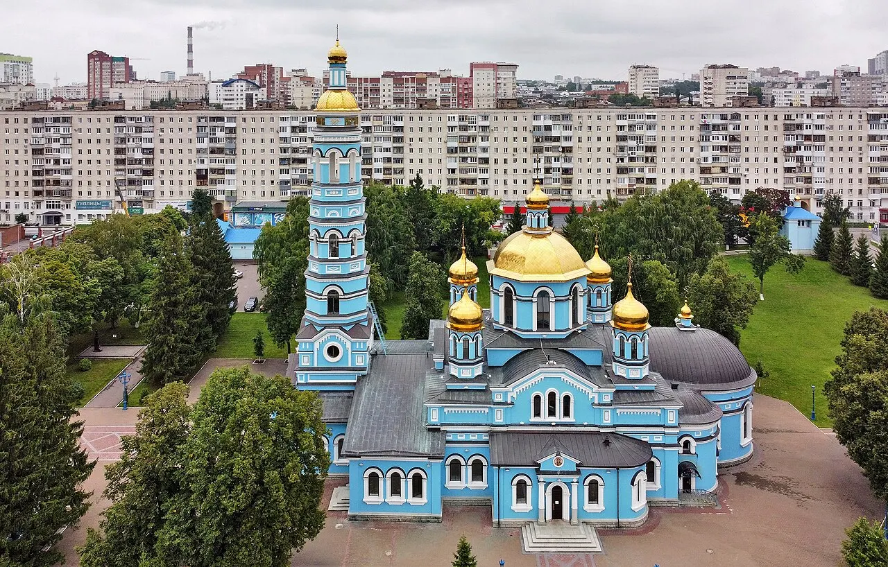 Ufa Cathedral of the Nativity, Ufa, Bashkortostan Republic, Russia