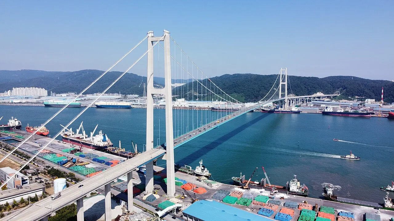 Ulsan Bridge, Ulsan, Ulsan, South Korea