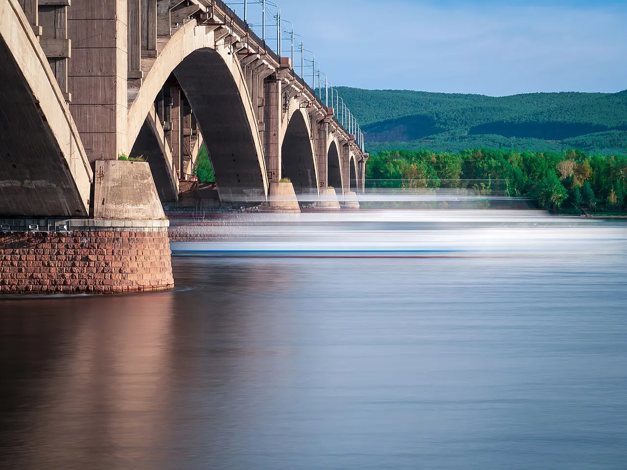 Communal Bridge, Krasnoyarsk, Krasnoyarsk Krai, Russia