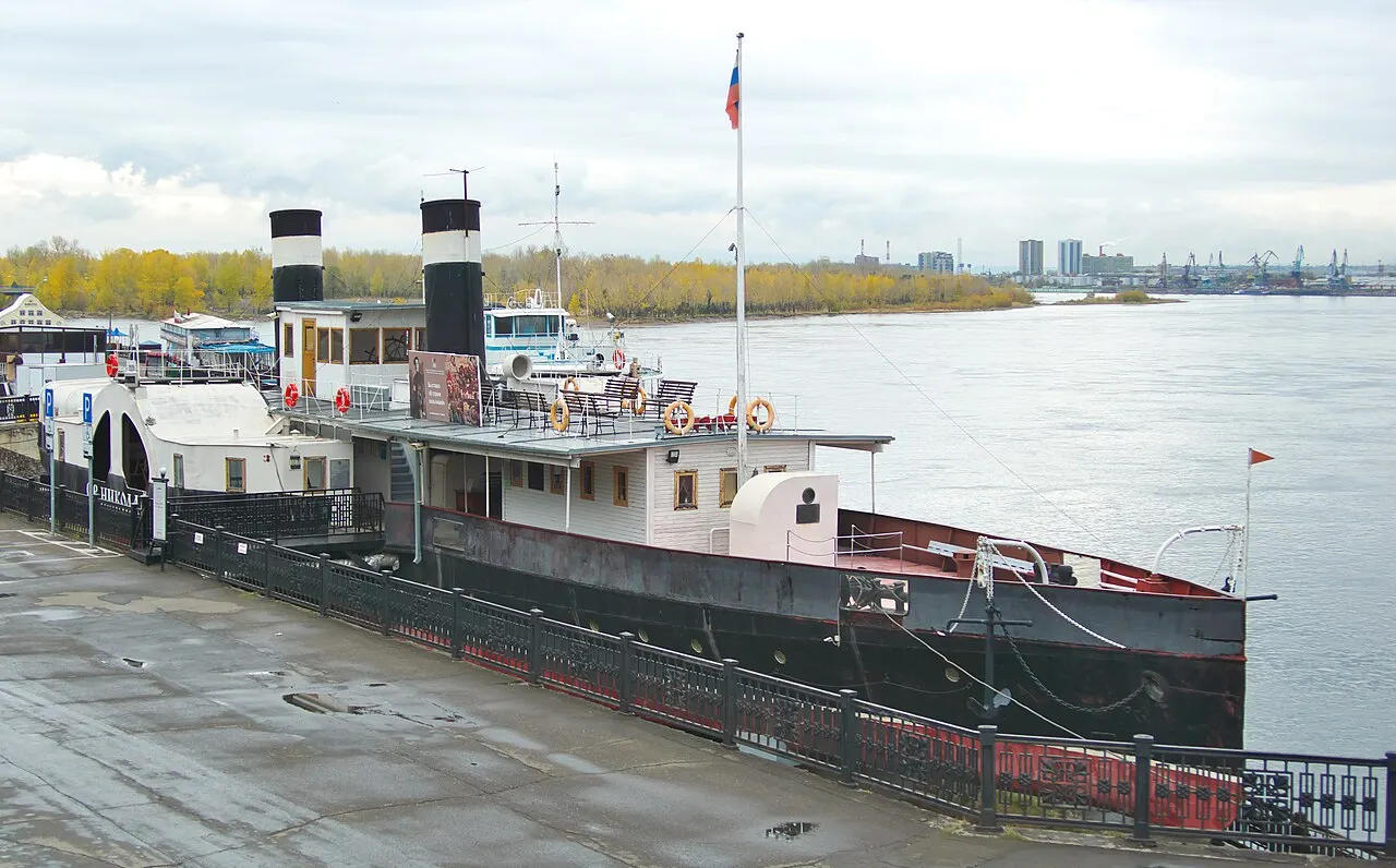 St. Nicholas Steamboat, Krasnoyarsk, Krasnoyarsk Krai, Russia