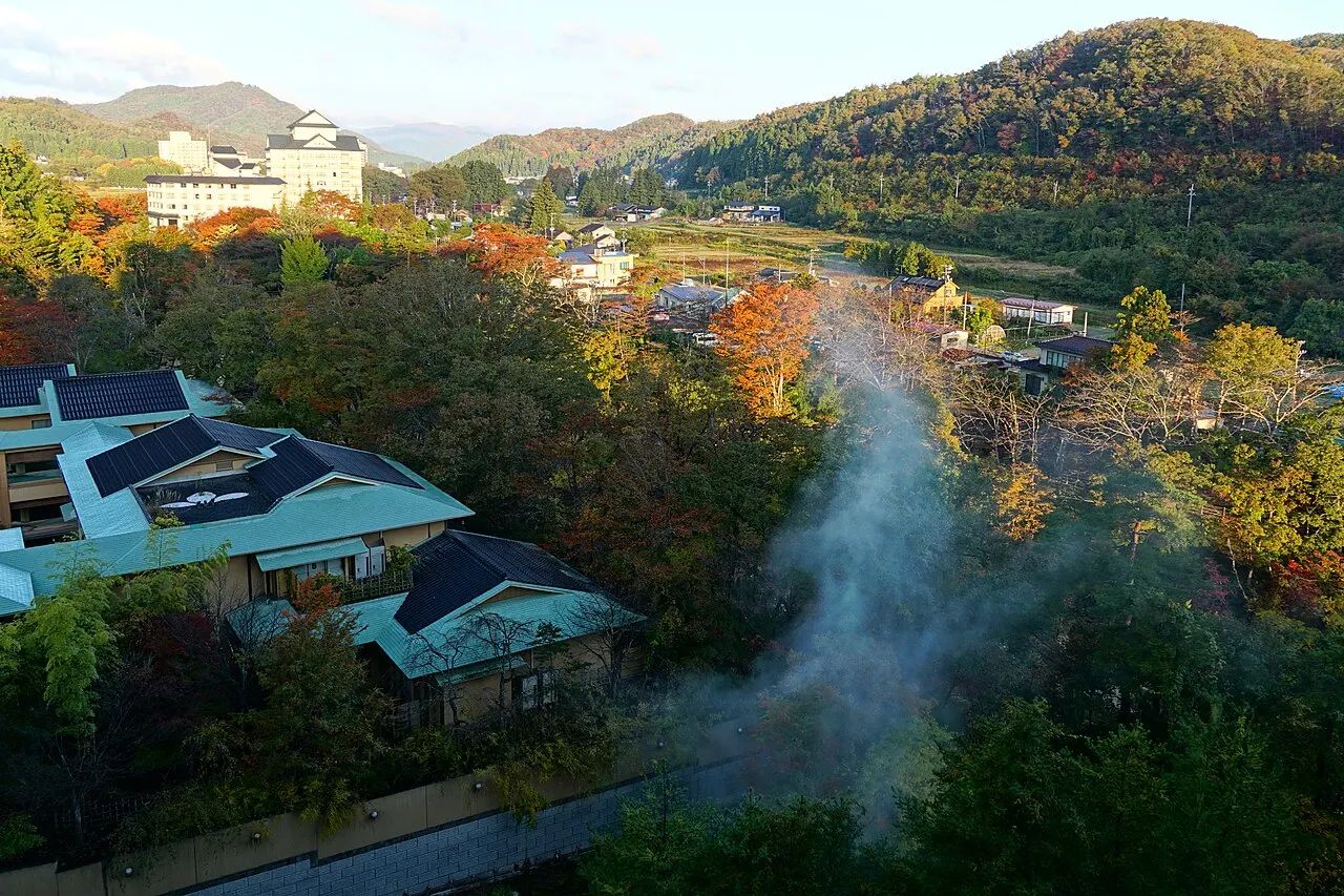 Akiu Onsen, Sendai, Miyagi, Japan