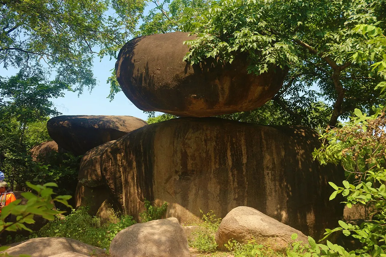 Balancing Rock Jabalpur, Jabalpur, Madhya Pradesh, India