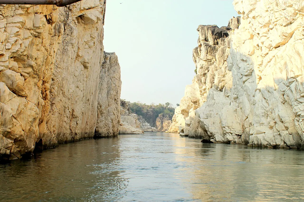 Bhedaghat Marble Rocks, Jabalpur, Madhya Pradesh, India