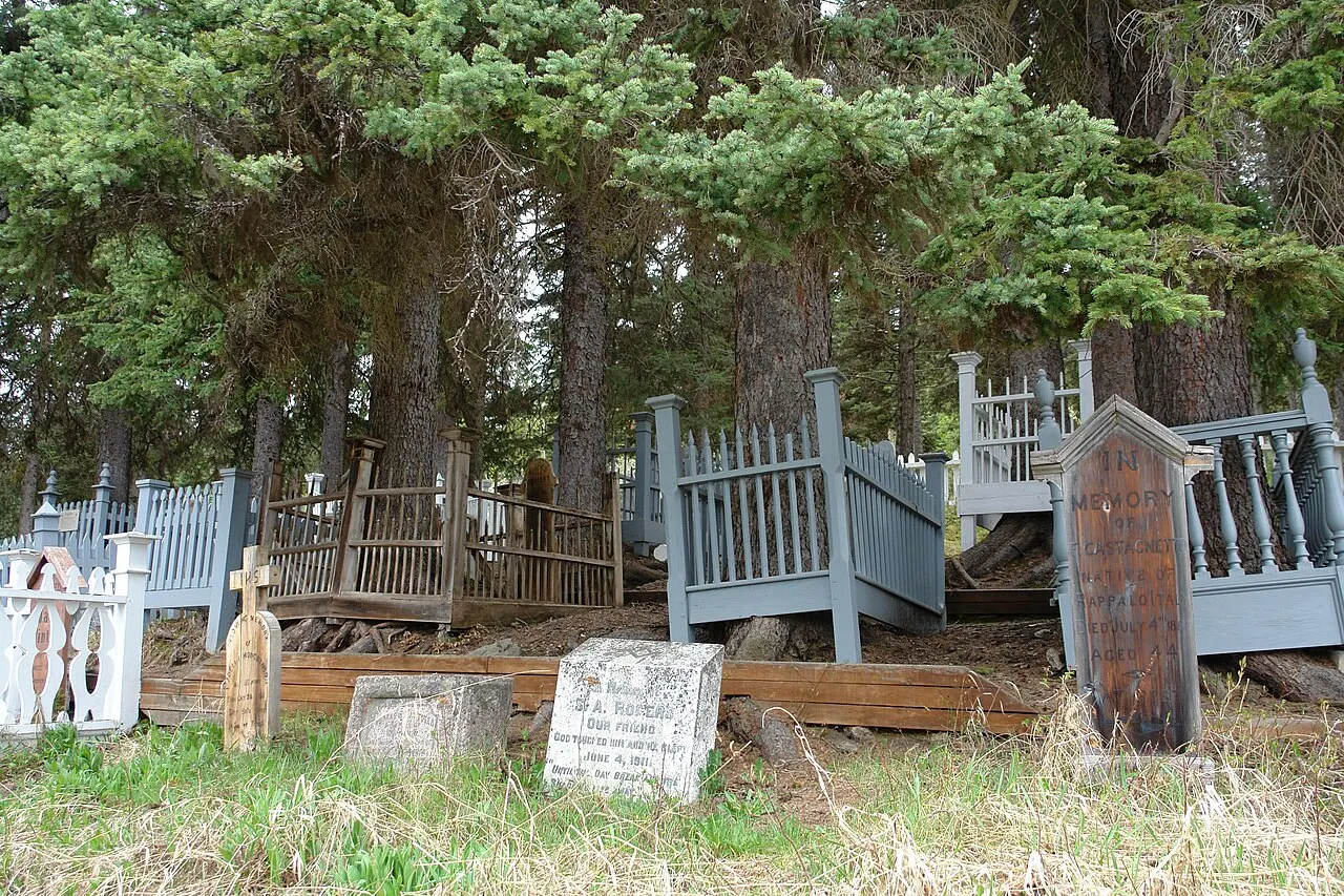 Barkerville Cemetery, Barkerville, British Columbia, Canada