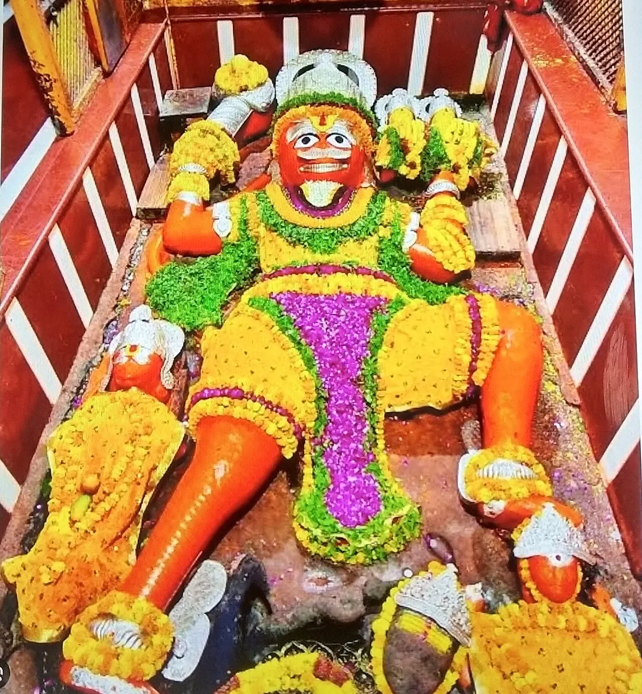 Bade Hanuman Temple, Prayagraj, Uttar Pradesh, India