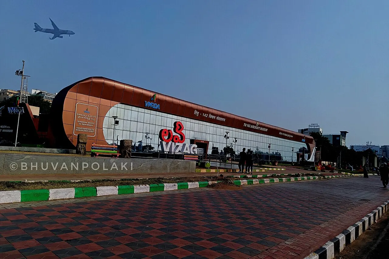 TU 142 Aircraft Museum, Visakhapatnam, Andhra Pradesh, India