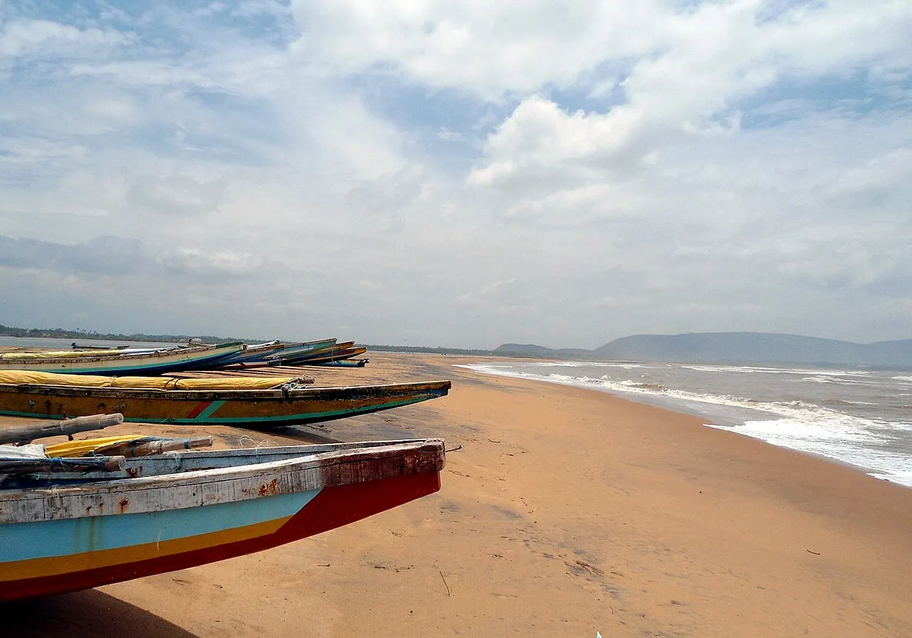 Bheemili Beach, Visakhapatnam, Andhra Pradesh, India