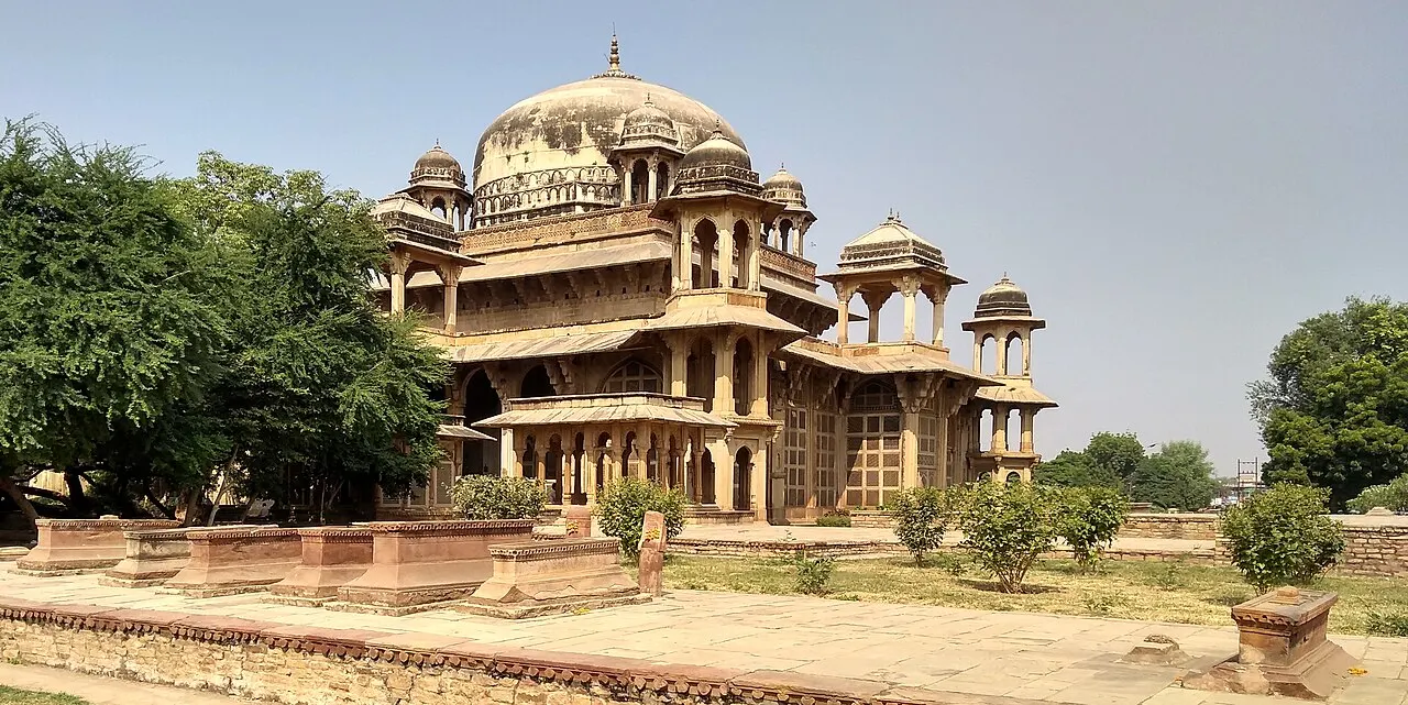 Tomb of Mohammad Ghaus, Gwalior, Madhya Pradesh, India