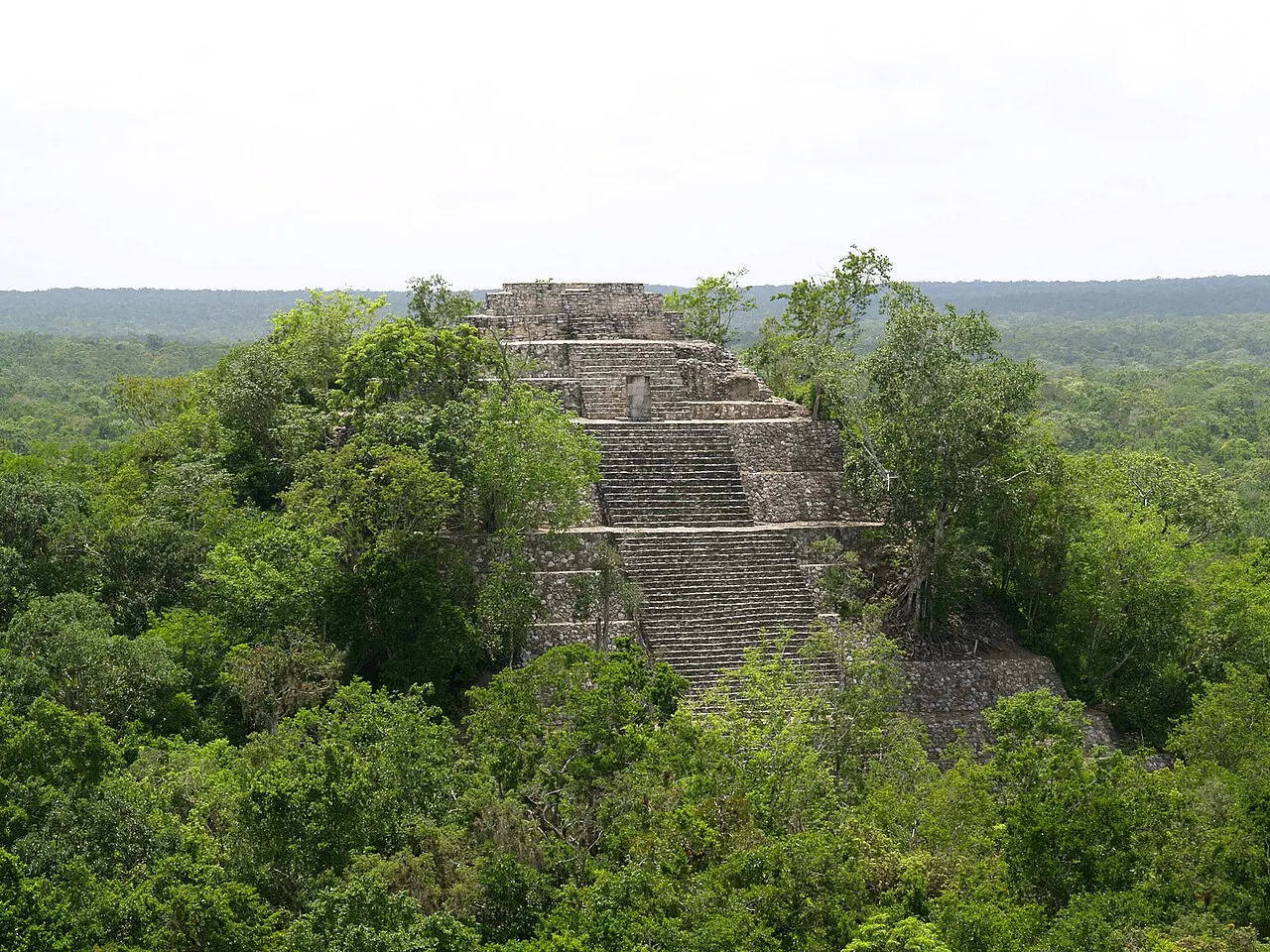 Calakmul Structure I, Calakmul, Campeche, Mexico