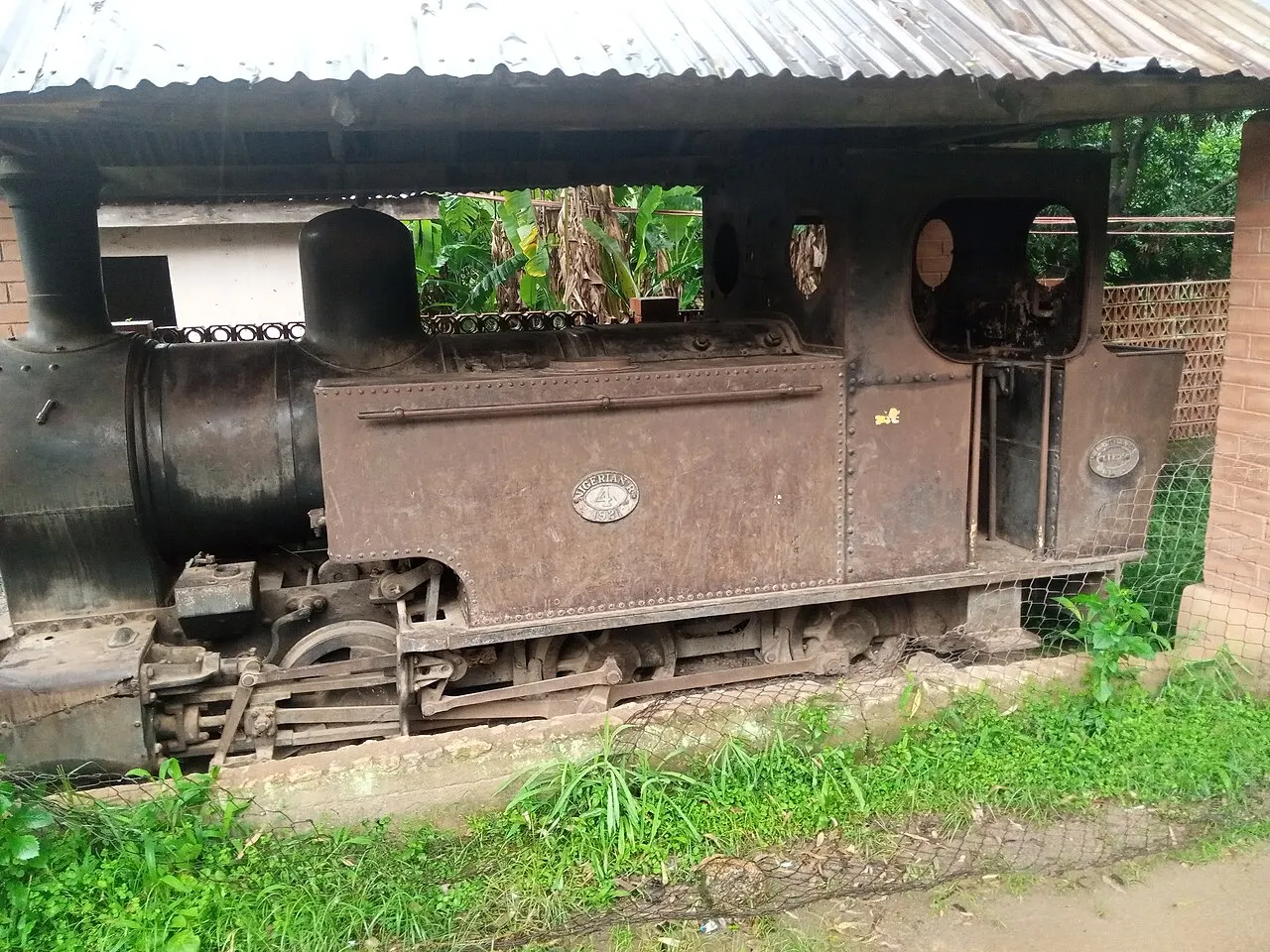 Colonial Railway Exhibit, Jos, Plateau State, Nigeria